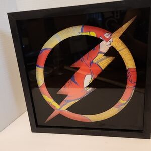Framed Flash Logo Art Frame